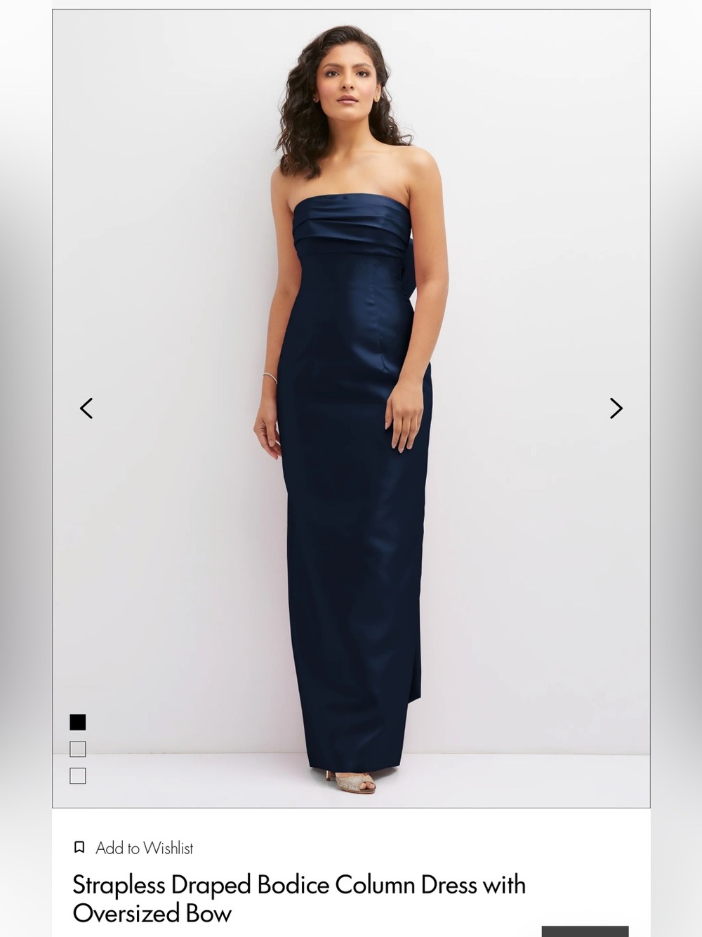 Alfred Sung Style D856 - Midnight Navy